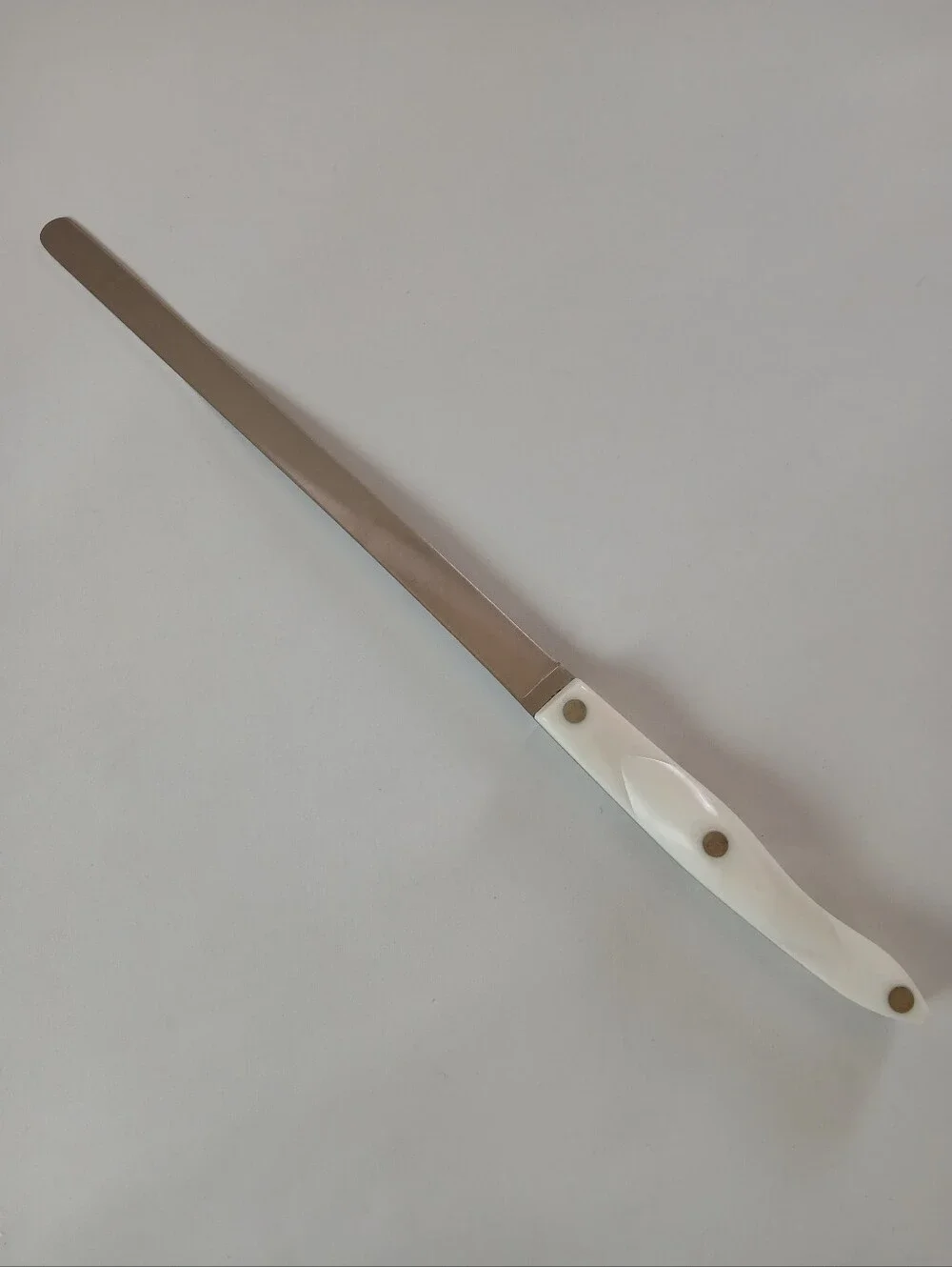 Cutco 1762 KI Slicer Knife With White Pearl Colored Handle